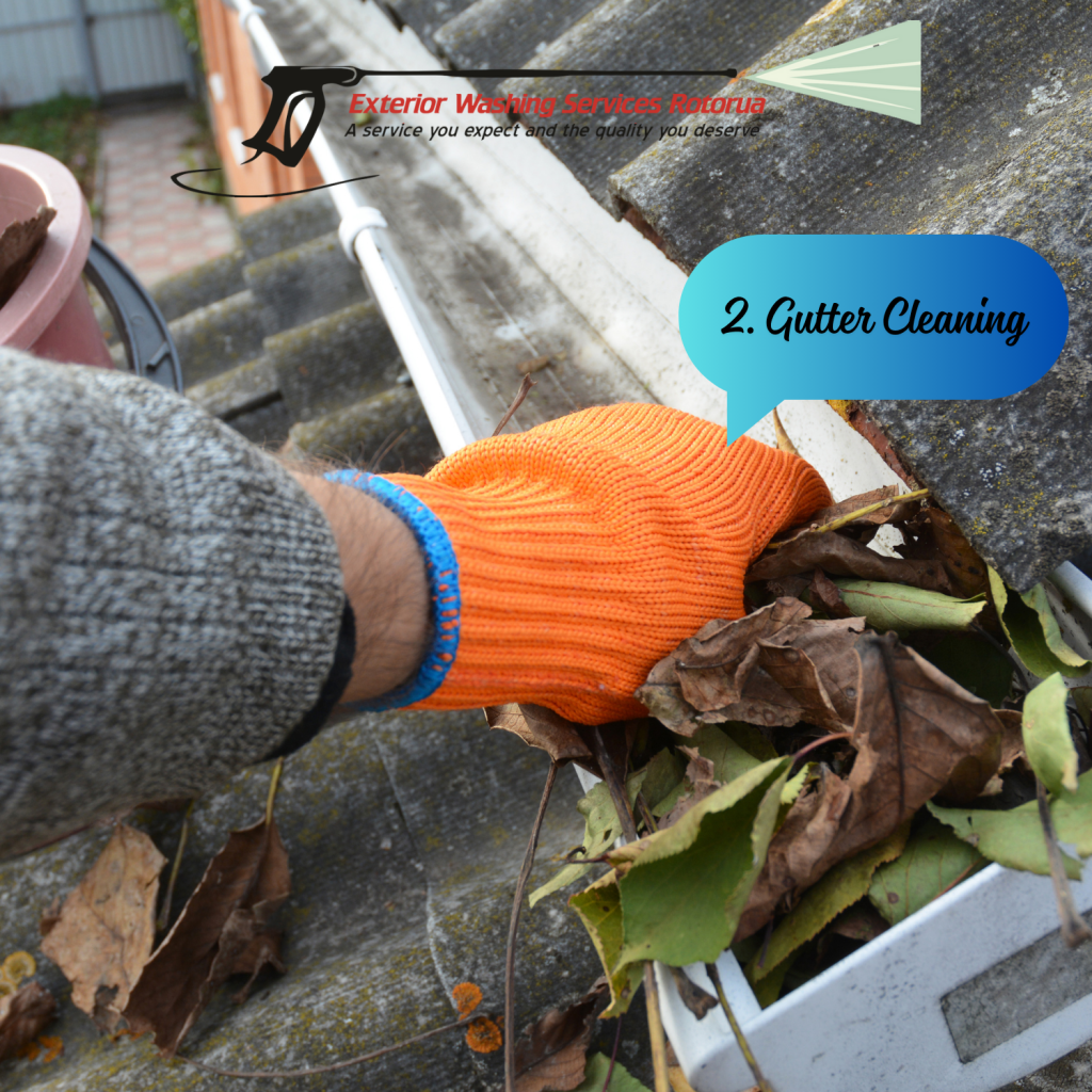 Exterior Washing Services, Gutter Cleaning