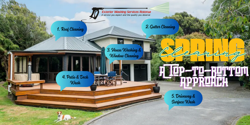 Exterior Washing Services, Spring Cleaning Approach
